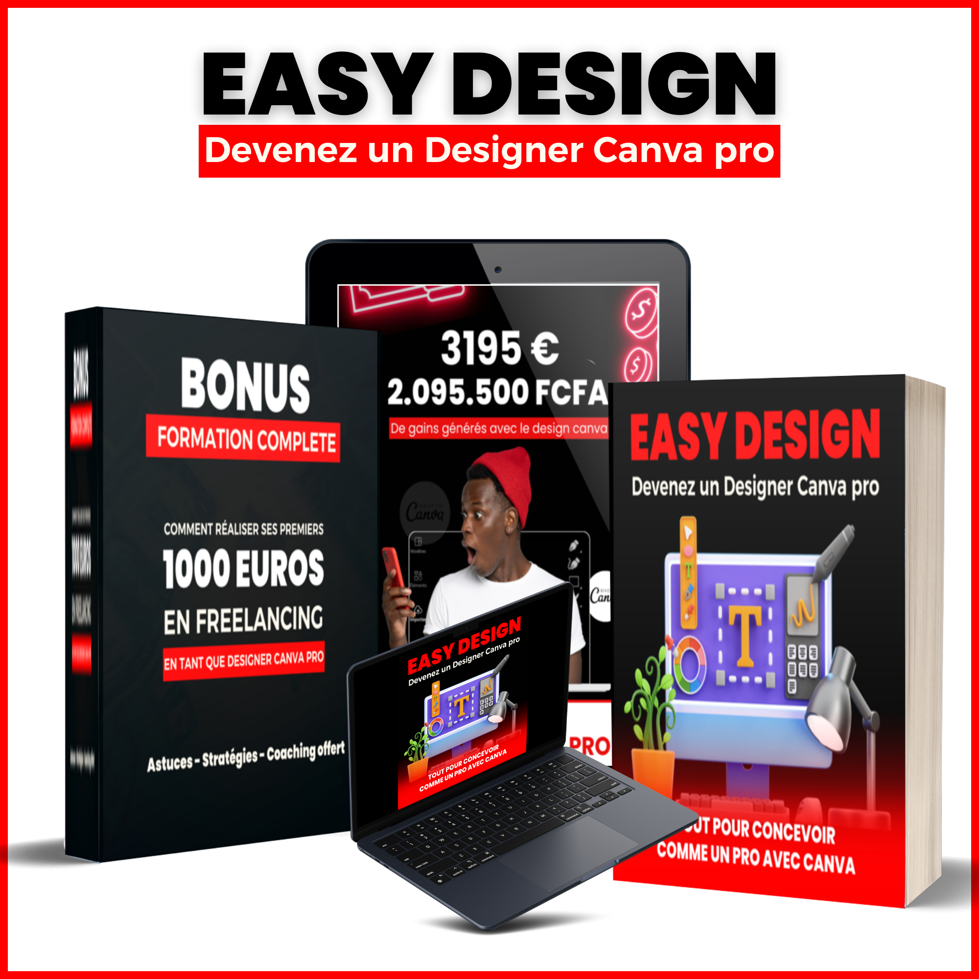 FedaPay - EASY DESIGN - DEVENEZ UN DESIGNER CANVA PRO